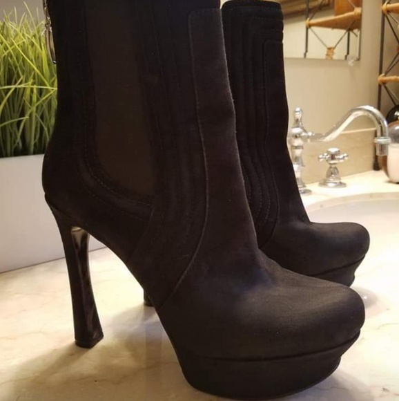 Guess Shoes - Guess Suede Platform Ankle Boots